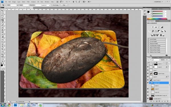 Creation of Hand Made: Step 6